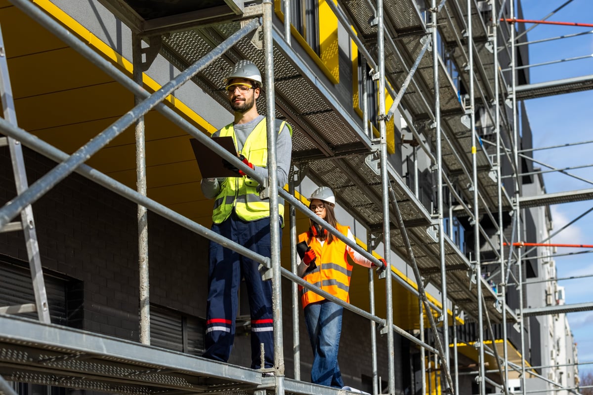 Site walk-through and condition survey ahead of scheduled exterior repairs